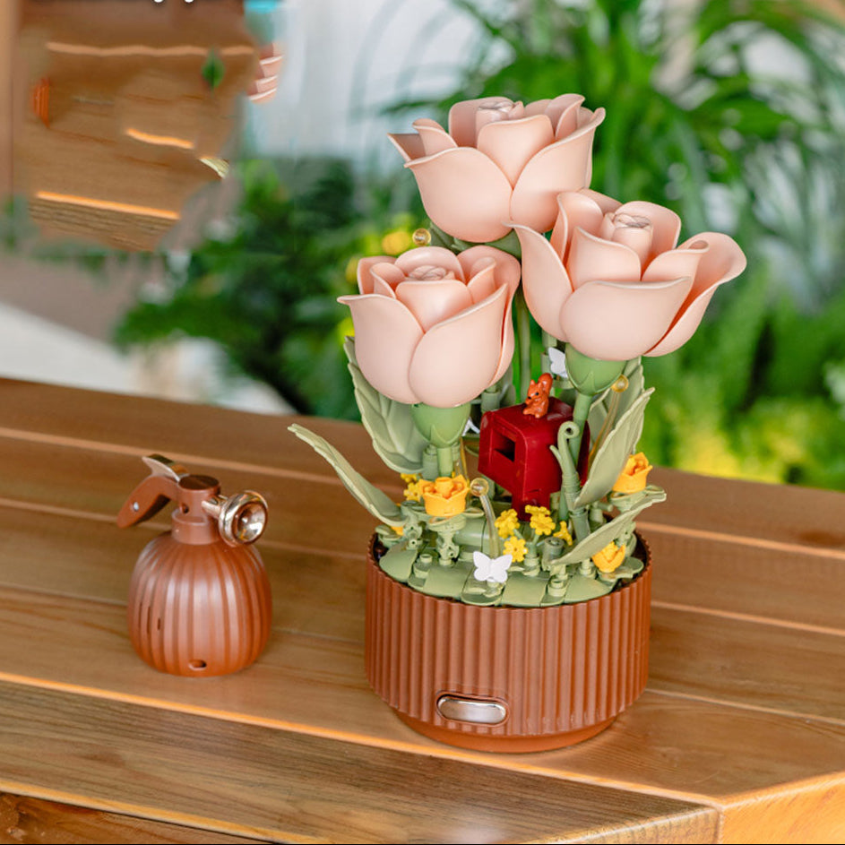 Fleuriste Sihirli Çiçek Açan Lego – Hareketli Çiçek Buketi Seti