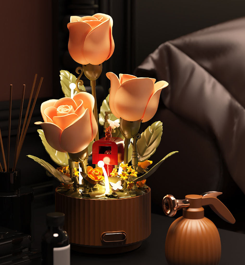 Fleuriste Sihirli Çiçek Açan Lego – Hareketli Çiçek Buketi Seti